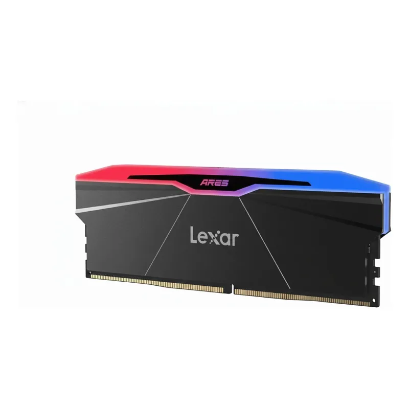 LEXAR 32GB Lexar (2x16GB) DIMM Ares 2nd Gen RGB 6400MHz C32 (Black)
