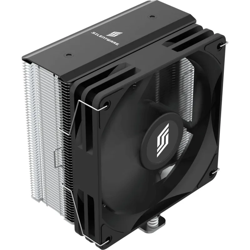 SILENTWARE Bora Performance — 120mm PWM, 215W TDP, Intel & AMD ligzdas