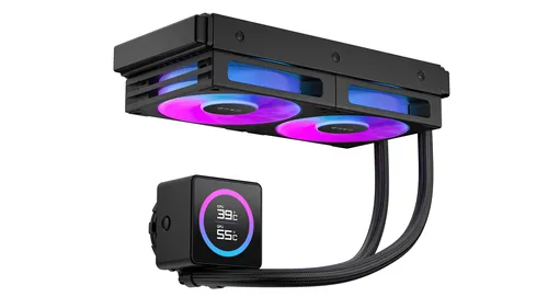 HP OMEN Modular 240mm LCD Liquid Cooler - Black