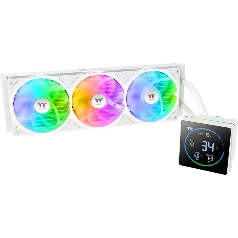 Thermaltake TH360-S V3 ARGB Sync Snow Edition Liquid 360mm