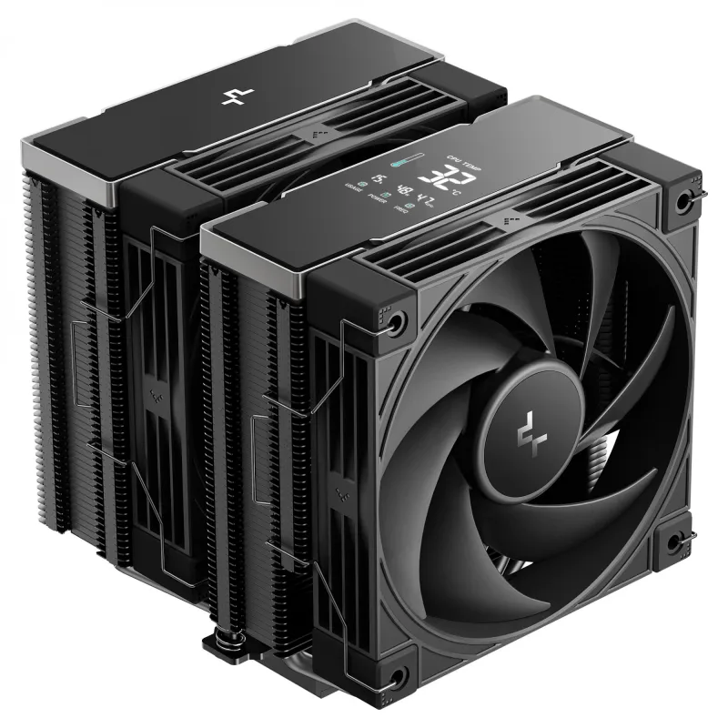 Deepcool Gaisa DeepCool AK620 G2 Digital NYX, 120 mm, maks. gaisa spiediens 2.78 mmH2O, 144×127×159 mm