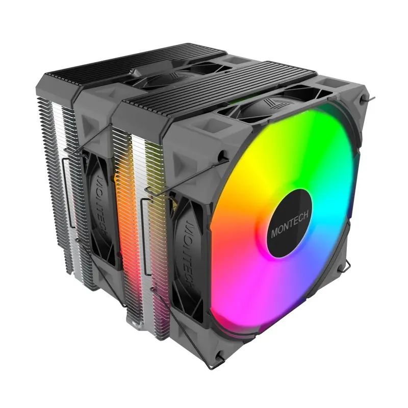 MONTECH NX600 ARGB, 120 mm, ARGB apgaismojums