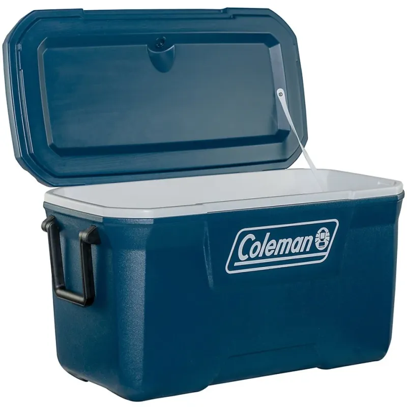COLEMAN 70QT Xtreme Chest Cooler, Blue, HDPE, 66 L, 60 cm