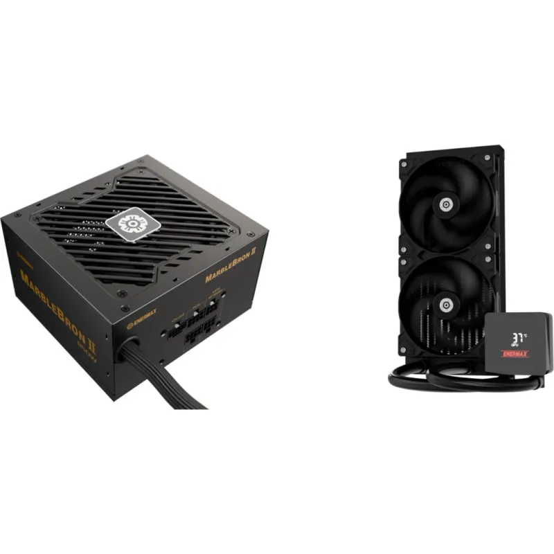 ENERMAX MARBLEBRON II 850W + Liqmax IV 240 mm Bundle Black
