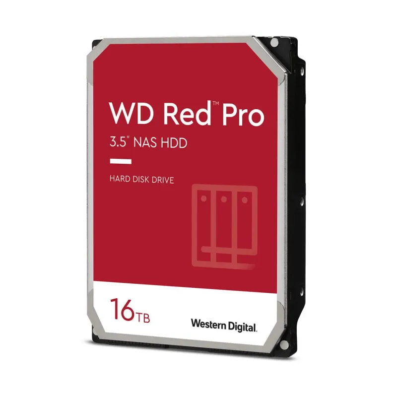 Western Digital Wd Red Pro WD161KFGX - 16TB - SATA 6Gb/s - 3.5in - 7200rpm - 512MB buferis
