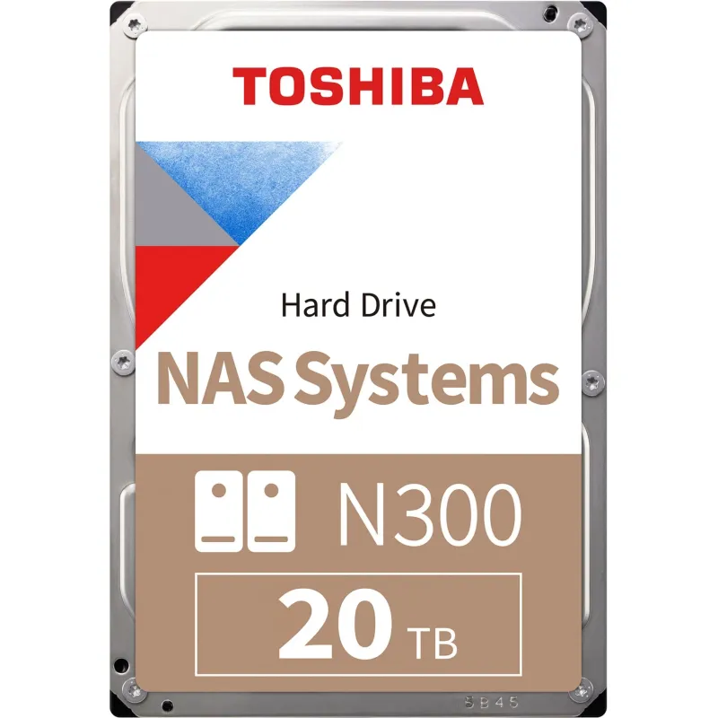 TOSHIBA N300 20 TB 7200 RPM 512 MB 3.5 Serial ATA III
