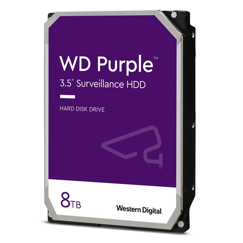 Western Digital HDD Western Digital 8 TB 3.5 collu Serial ATA III WD81PURZ
