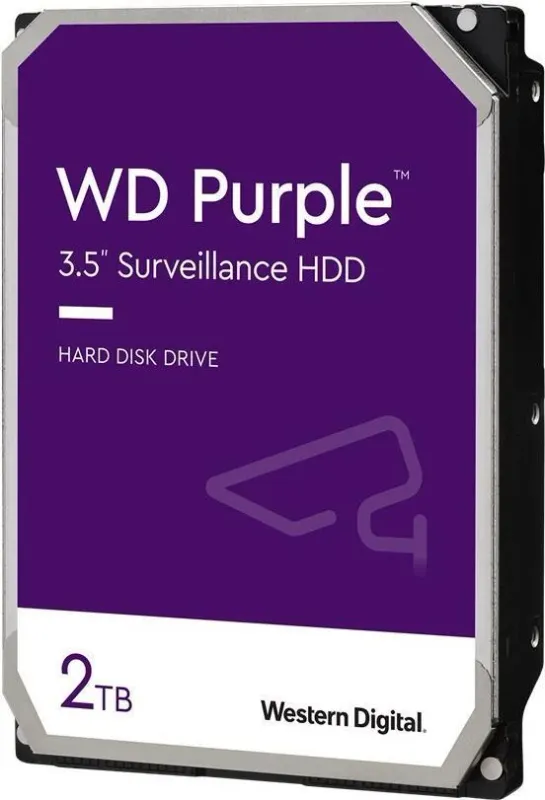 Western Digital HDD Western Digital 2 TB 3,5 collu Serial ATA III WD20PURZ