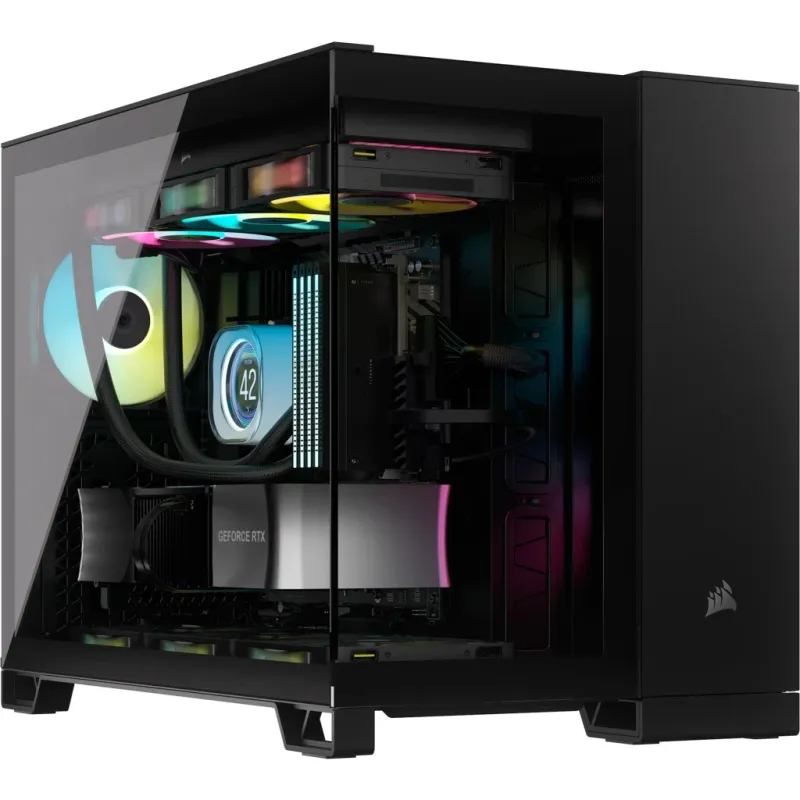 Corsair iCUE LINK 2500X RGB Micro ATX Dual Chamber