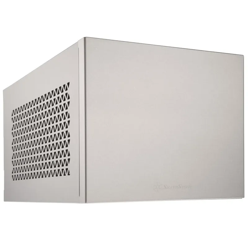 SilverStone SG15S Mini-ITX Silver Aluminium
