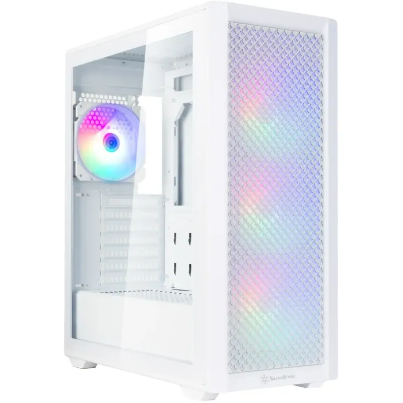 SilverStone Fara 515FXR Mid Tower ATX White