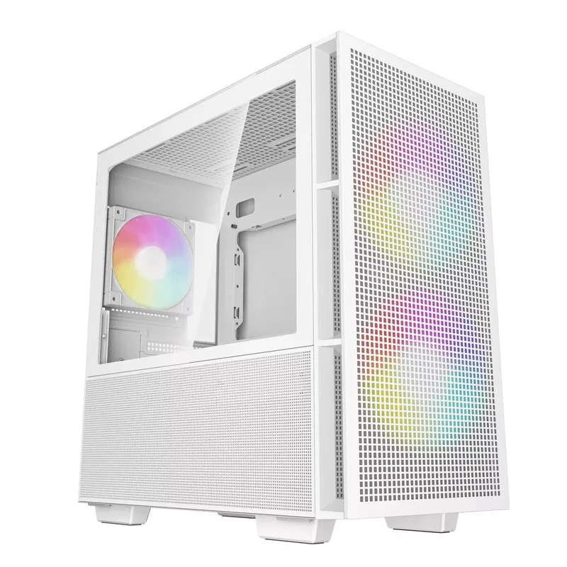 Deepcool CH360 Micro-ATX Tempered Glass USB-C White