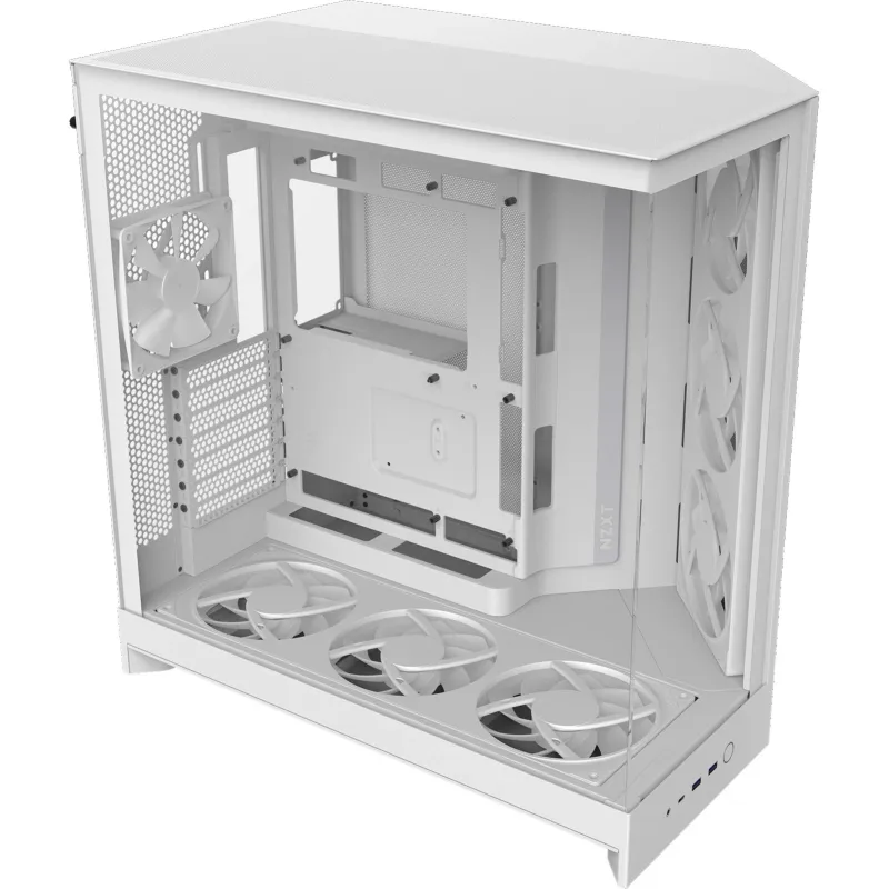 NZXT H9 Flow RGB+ ATX Tempered Glass