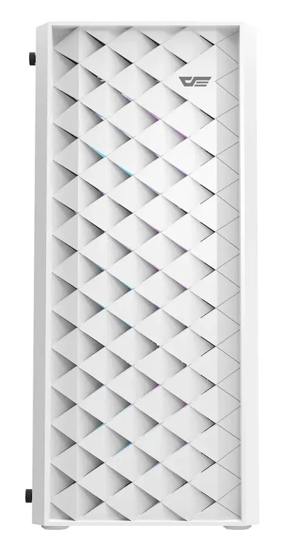 DARKFLASH DK351 White Mid Tower ATX Tempered Glass