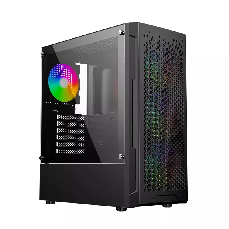 GEMBIRD Fornax 400X Mid Tower ATX RGB Tempered Glass