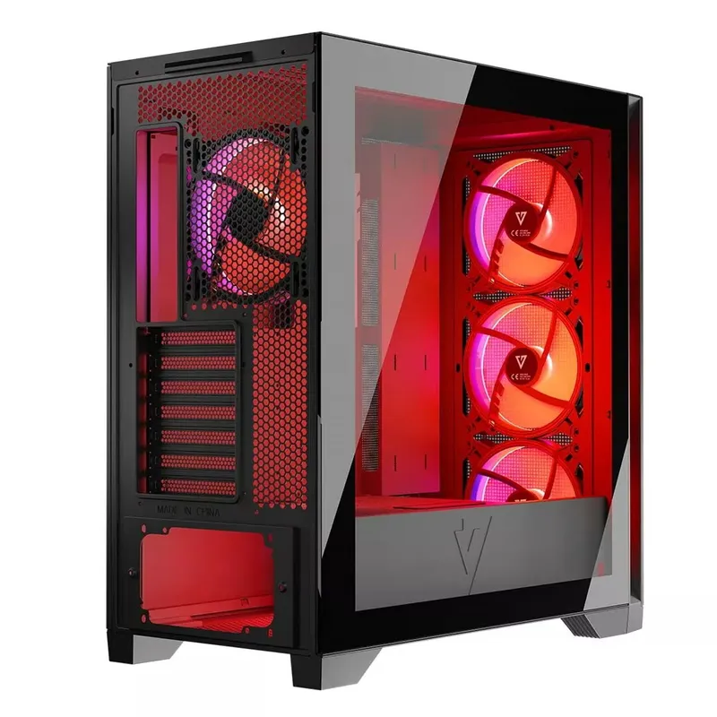 MODECOM Volcano Expanse S Apex ARGB Mid Tower ATX Tempered Glass USB-C