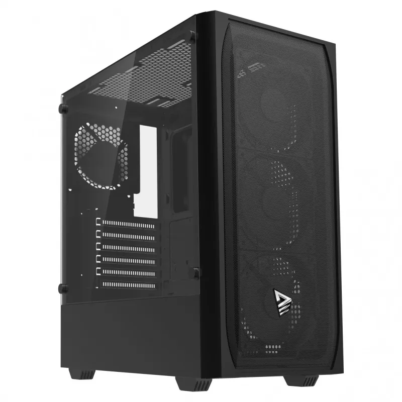 SAVIO Noctis Flow Cube Mini-ITX/Micro-ATX/ATX