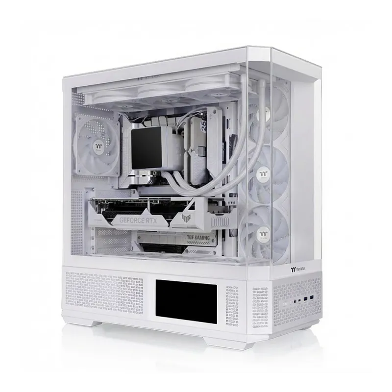 Thermaltake View 370 TG ARGB Snow White Mid Tower Tempered Glass