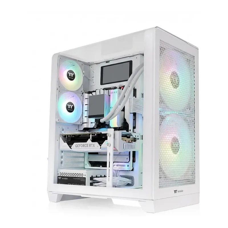 Thermaltake View 390 TG Snow White Tempered Glass