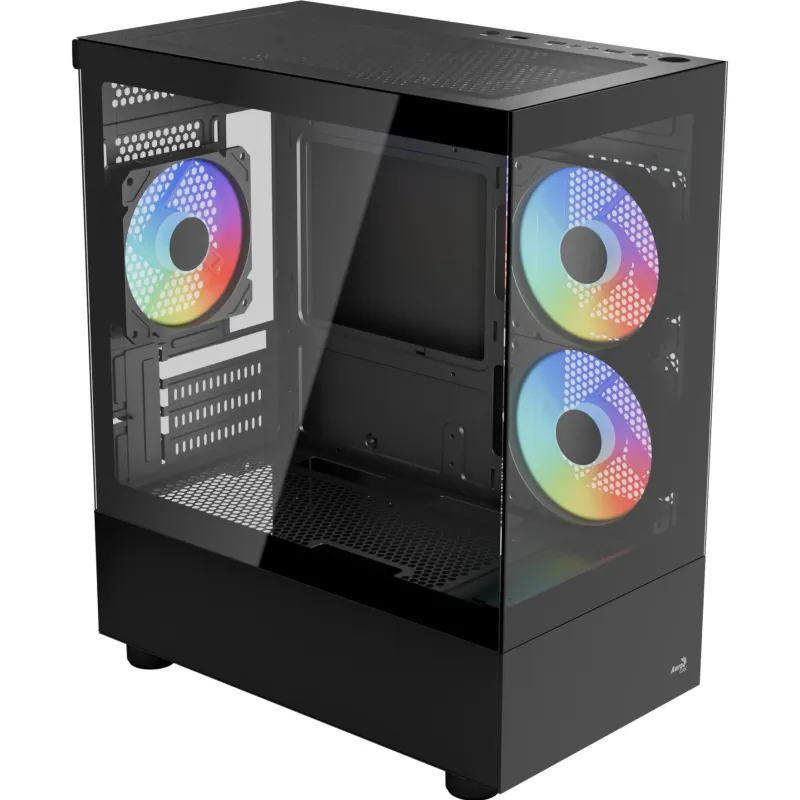 AEROCOOL Mikro/Mini-ITX Geh Viewport Mini-G-BK-v4 ARGB