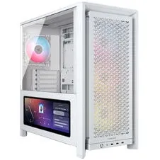 Corsair Frame 4000D LCD RS ARGB Tempered Glass (White)