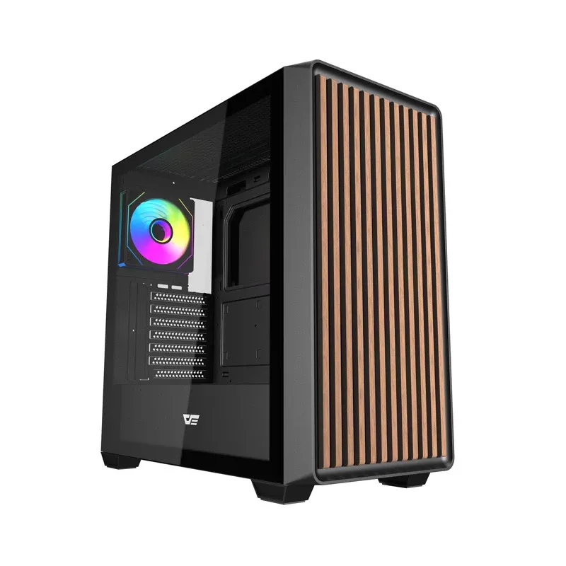 DARKFLASH DS900WD ATX Mid-Tower Computer Case (Black)