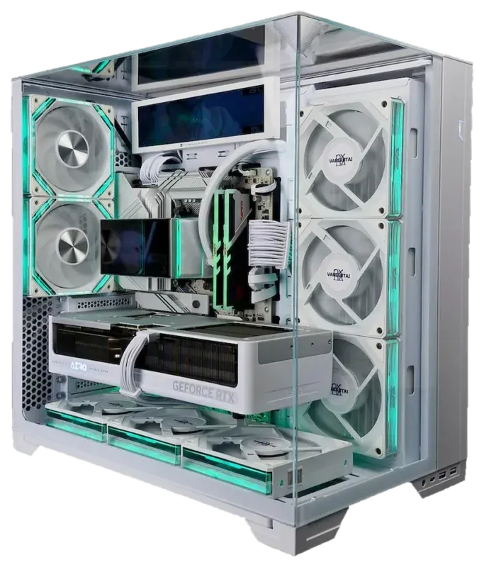 Mänguarvuti AMD Ryzen 7 9800X3D / RTX 5070 Ti 16GB / 32GB DDR5 / 1TB NVMe / Valge
