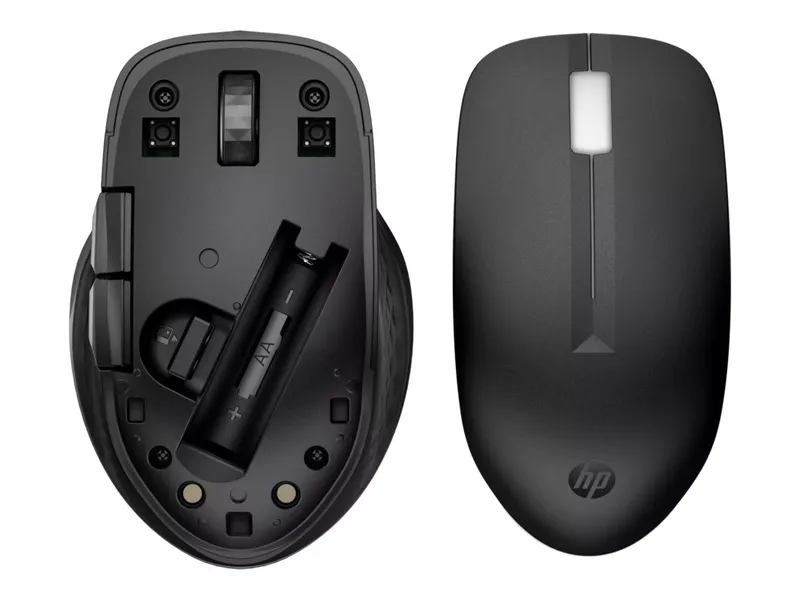 HP 435 Multi-Device Wireless Office Ambidextrous RF Wireless + Bluetooth