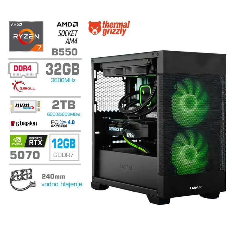 Računalnik MEGA MT S7X R7-5800X