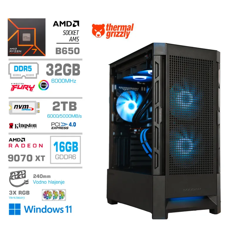 Računalnik MEGA MT S8 R7-7700X