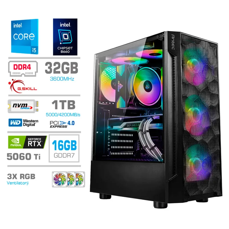 Računalnik MEGA TWR S7 i5-14600KF