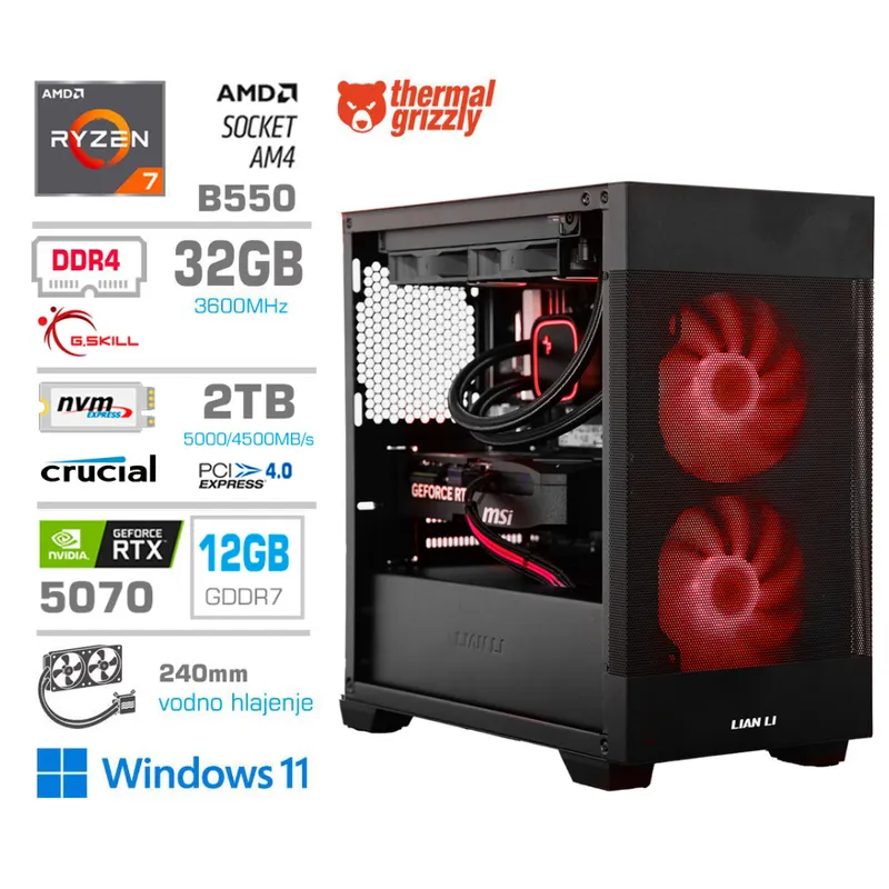Računalnik MEGA MT S7X R7-5800X