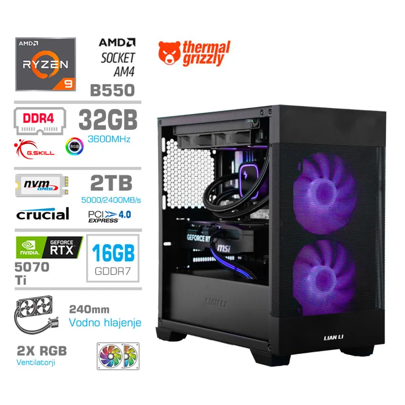 Računalnik MEGA MT S7X R9-5950X