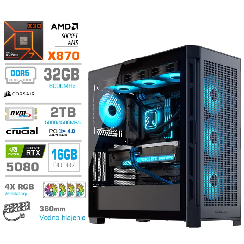 Računalnik MEGA TWR S11 R7-7800X3D
