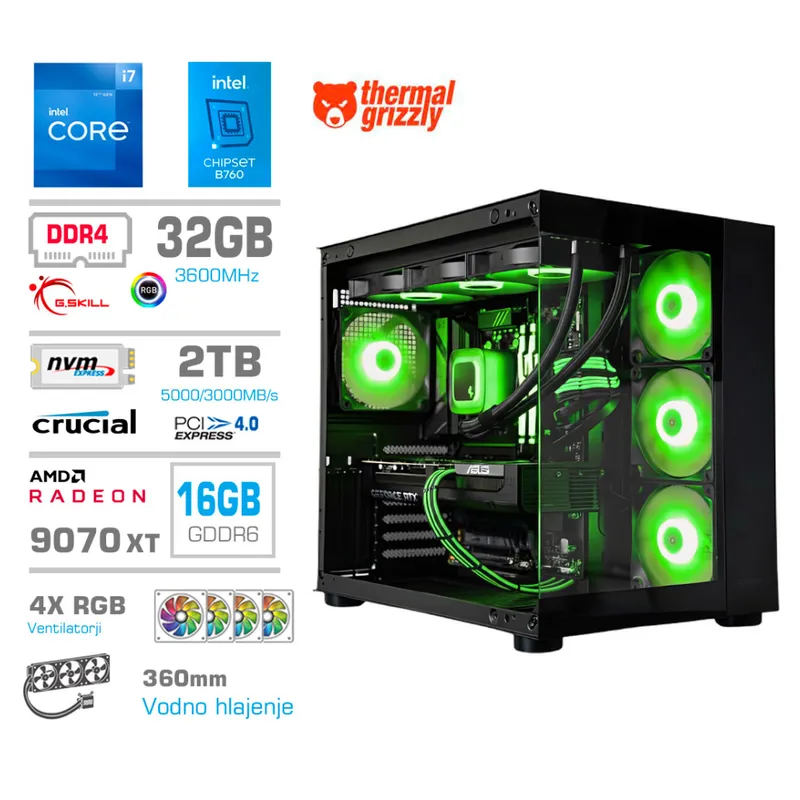 Računalnik MEGA MT S5 i7-12700KF