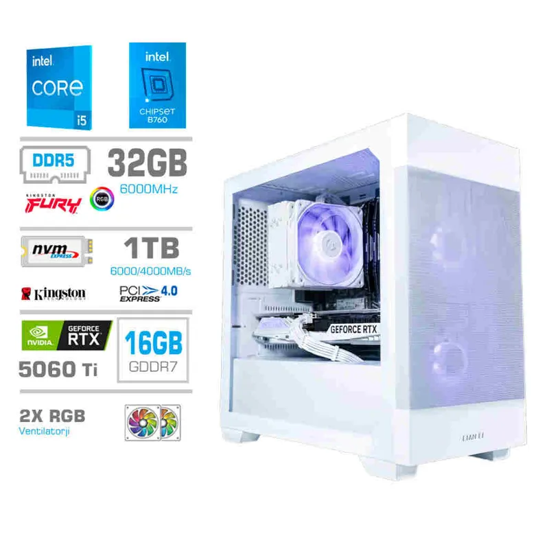 Računalnik MEGA MT S7X i5-14400F