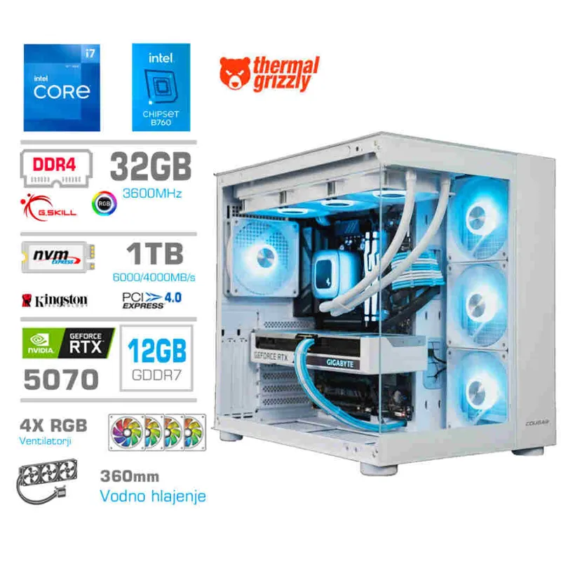 Računalnik MEGA MT S5 i7-12700KF