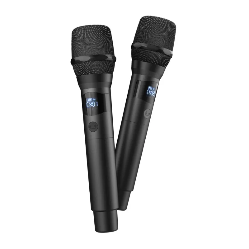 HAMA Fresh 'n Rebel Wireless Microphone 2-Pack (Grey)