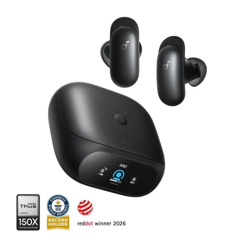 Anker ušesne z BT Soundcore Liberty 5 Pro črne (D1203G11)