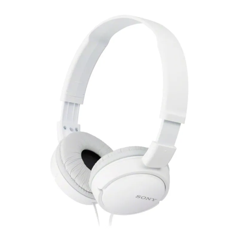 Slualke Sony 3.5 MDR-ZX110W Head ON - bele
