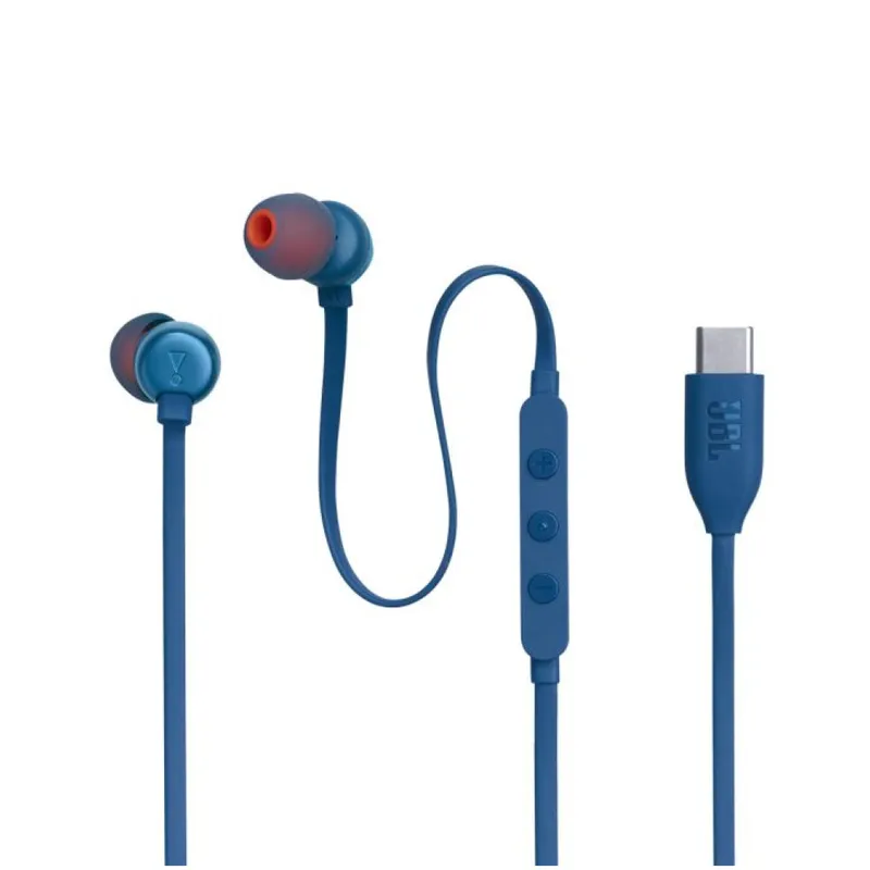 JBL ušesne z USB-C Tune 310C modre