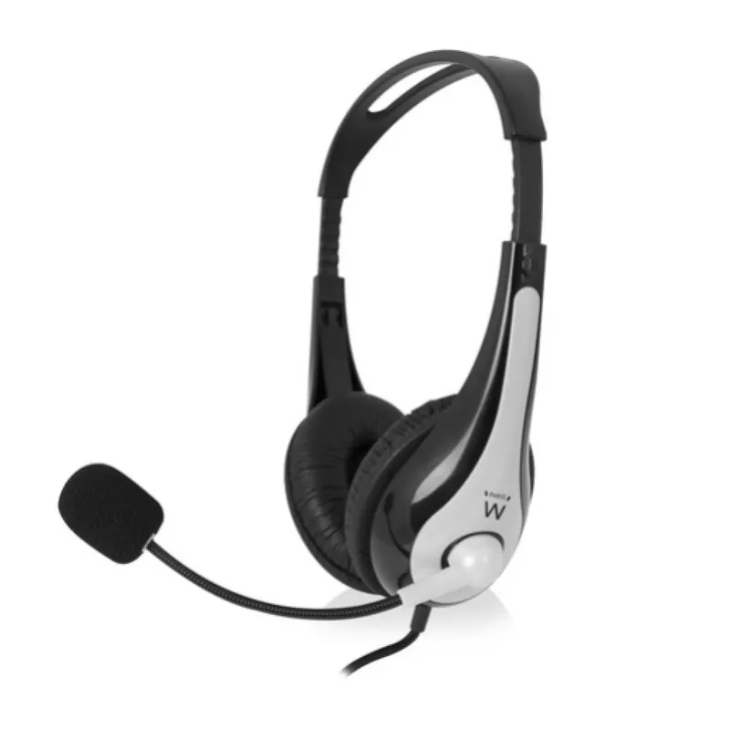naglavne 2x 3,5mm stereo Ewent nadzor glasnosti - z
