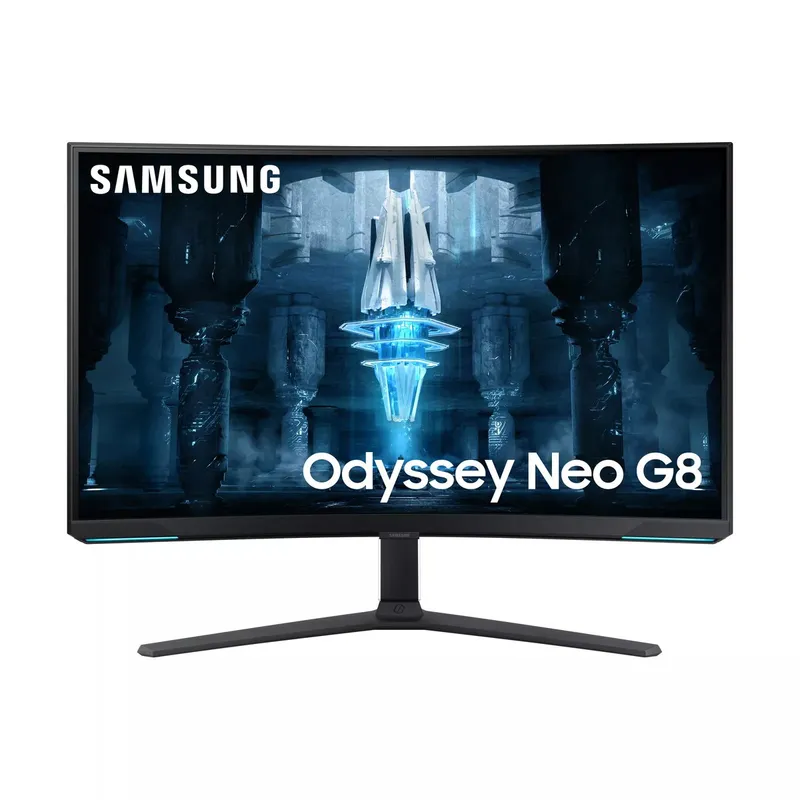 SAMSUNG G85NB computer monitor 81.3 cm (32") 3840 x 2160 pixels 4K Ultra HD LED White
