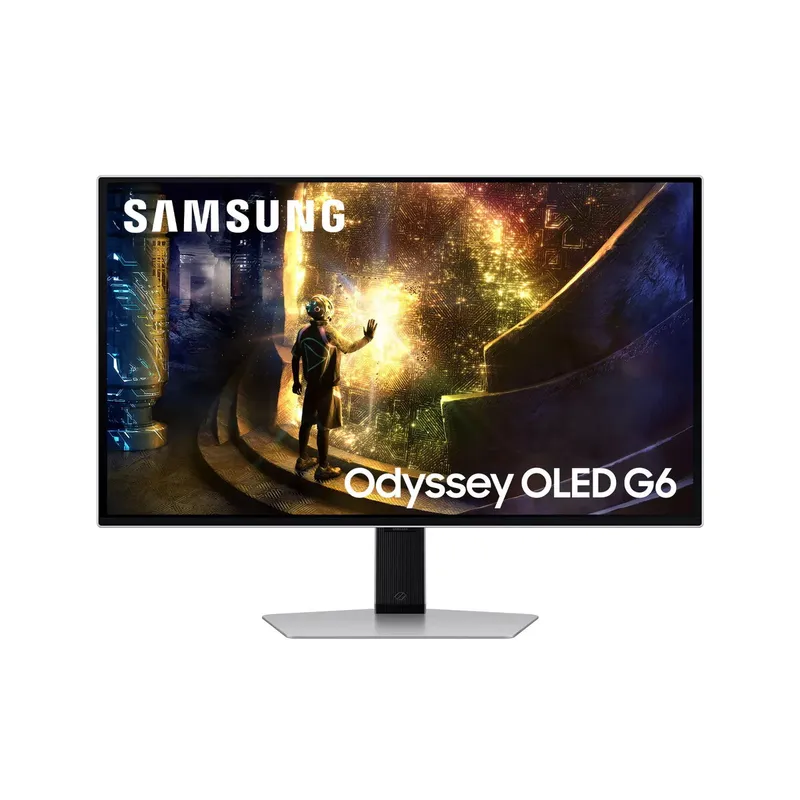SAMSUNG S27DG610SU computer monitor 68.6 cm (27") 2560 x 1440 pixels Quad HD OLED Silver