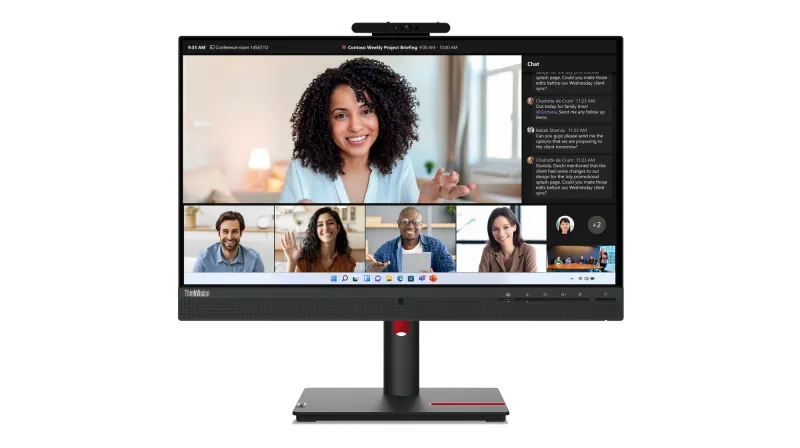 LENOVO ThinkVision T24mv-30 computer monitor 60.5 cm (23.8") 1920 x 1080 pixels Full HD LED Black