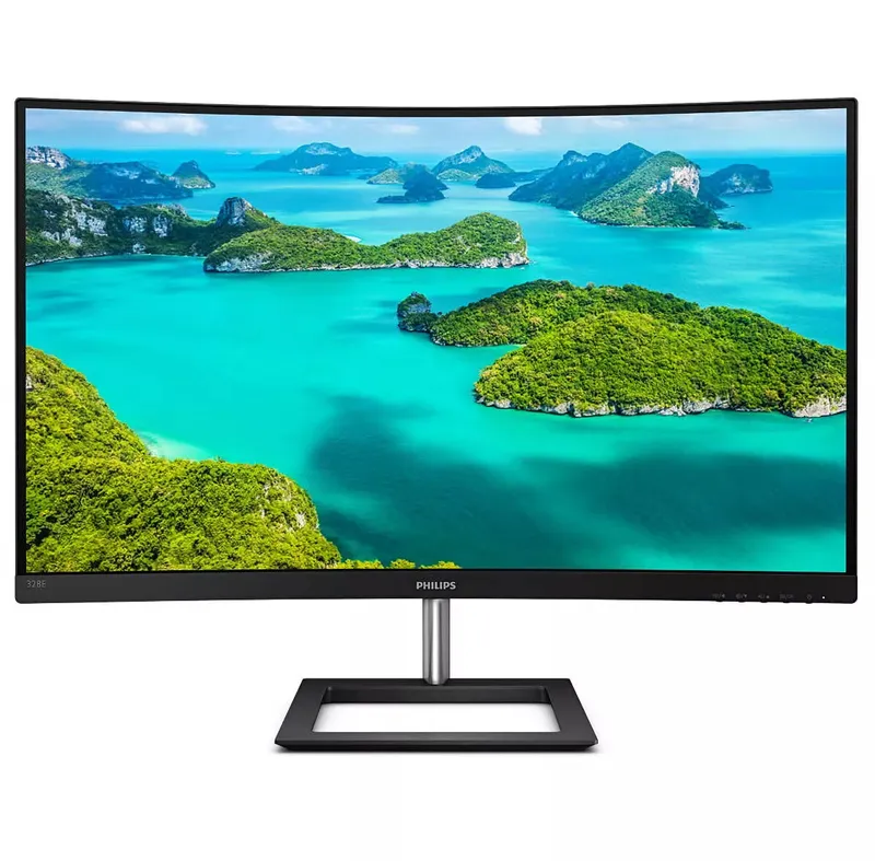 PHILIPS E Line 328E1CA/00 computer monitor 80 cm (31.5") 3840 x 2160 pixels 4K Ultra HD LCD Black