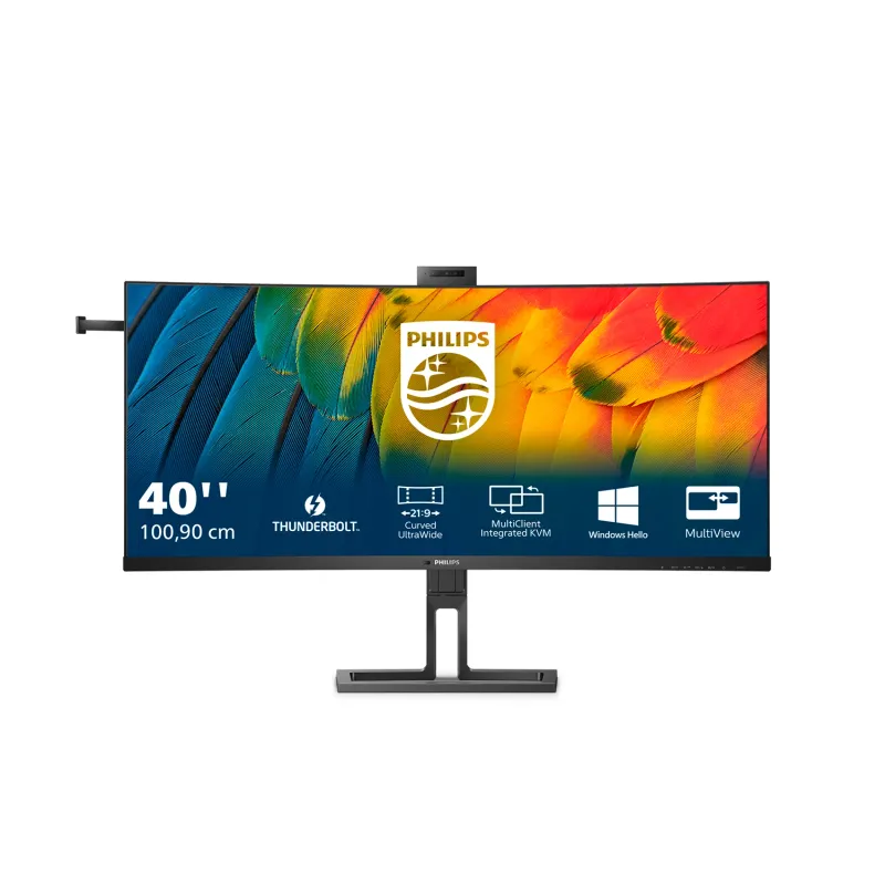 PHILIPS 40B1U6903CH/00 computer monitor 100.8 cm (39.7") 5120 x 2160 pixels 5K Ultra HD LCD Black