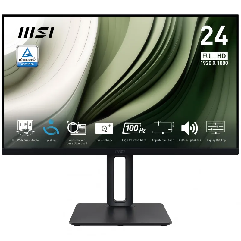 MSI Pro MP245PG computer monitor 60.5 cm (23.8") 1920 x 1080 pixels Full HD LCD