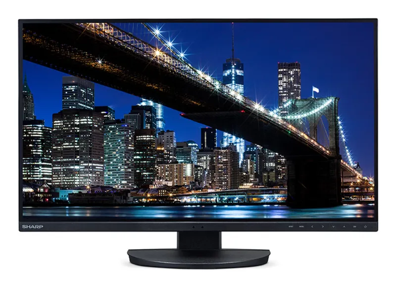 SHARP MultiSync EA272Q computer monitor 68.6 cm (27") 2560 x 1440 pixels 4K Ultra HD LCD Black