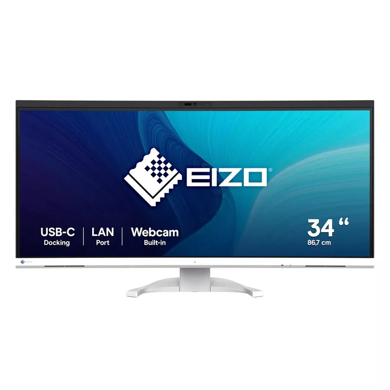 EIZO FlexScan EV3450XC-WT computer monitor 86.6 cm (34.1") 3440 x 1440 pixels UltraWide Quad HD LCD White